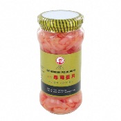 Gingembre confis pour sushis - Assaisonnement pour sushis et makis - Marque COQ - 360g