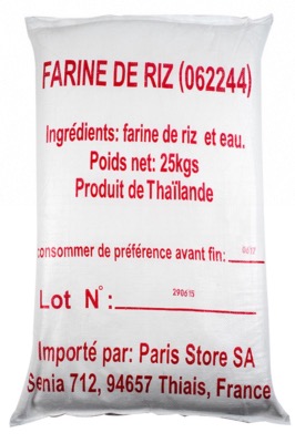 Farine de riz Gluant Eaglobe 25kg