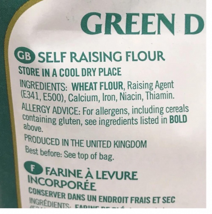 Farine à Levure Incorporée 1,5kg/Sachet  