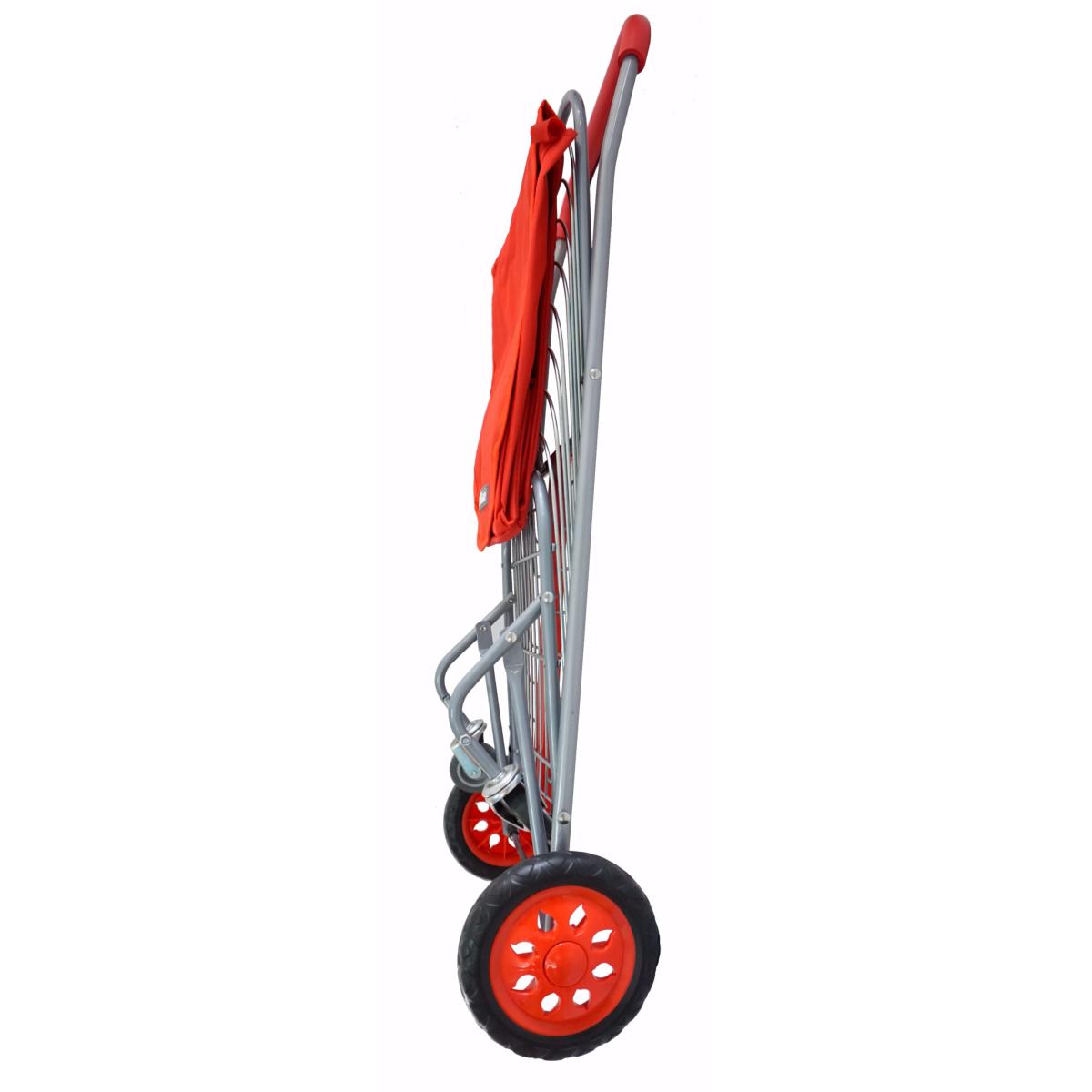 Trolley pour achats chariot d´achats 40 litres différents couleurs