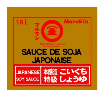 Sauce de Soja Premium Japonaise Marukin BIB 18L