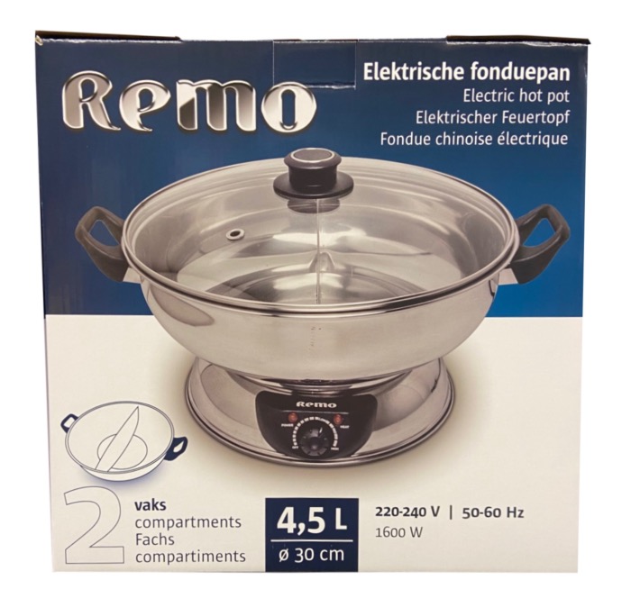 Fendue Chinoise Electrique 30cm 4,5L - Livraison Grartuite France