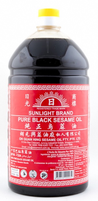 Huile de Sésame Noir Sunlight 3L/Bidon