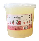 Perles Popping Boba Saveur Litchi pour Bubble Tea 3kg/Pot