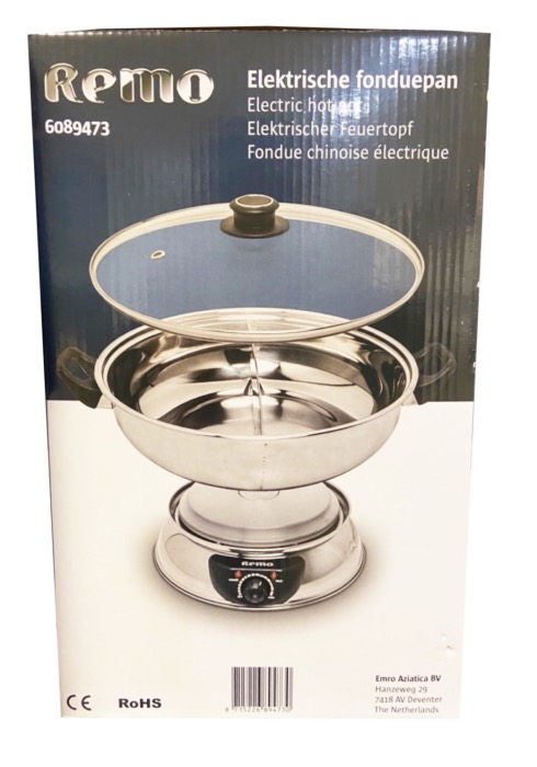 Fendue Chinoise Electrique 30cm 4,5L - Livraison Grartuite France