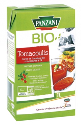 Coulis De Tomate BIO Panzani 1L/Brique