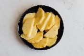 Ananas en tranches au sirop léger en conserve - Marque Coq - Fruits exotiques - 565G