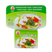 Assaisonnement pour soupe vietnamienne Canh Chua (soupe aigre-douce au poisson) / Épices en cubes / Cube de bouillon - Coq - 75g