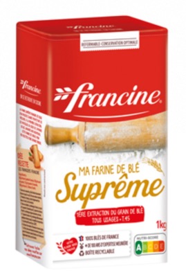 Farine suprême Francine 1kg/Boite