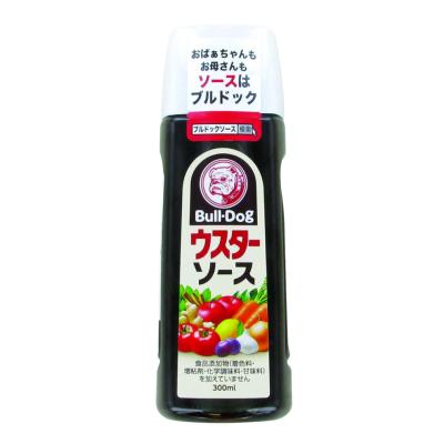 Sauce japonaise Worcestershire / Worcester à base de fruits et de légumes 300ML - Marque Bull-Dog