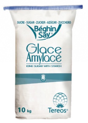 Sucre Glace Amylacé Béghin Say 10kg/Sac