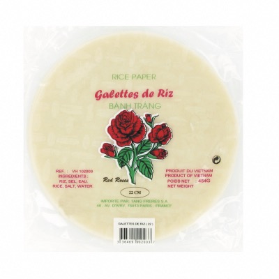 Galettes de riz rondes vietnamiennes 22CM - 454G/Sachet