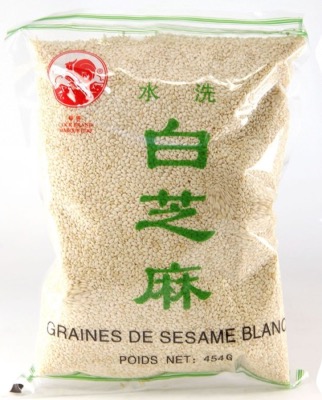 Graines de Sésame Blanc 454g/Sachet