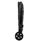 Chariot de courses imperméable 2 roues 35L/30kg avec poignée télescopique et fermeture éclair