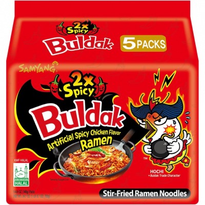 Samyang Hek Buldak Poulet Extra Spicy 140g/Sachet