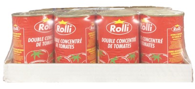 Concentré de Tomates français ROLLI 440g/Boite 