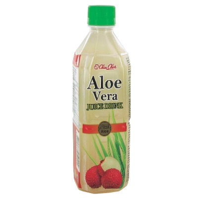 Boisson Jus d'Aloe Vera et Litchi (Lychee) 500ml/Bouteille