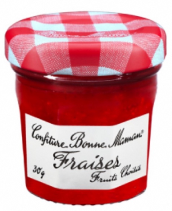 Confiture de fraises Bonne Maman 30g/pot