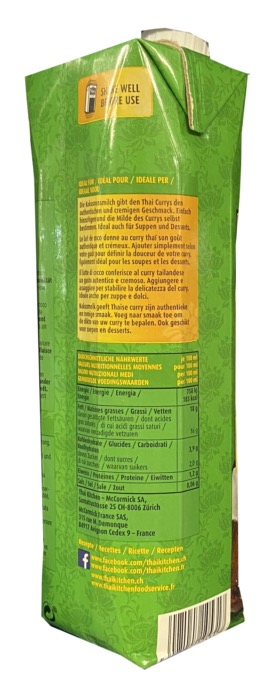 Thai Kitchen Lait de Coco 1L/Boite