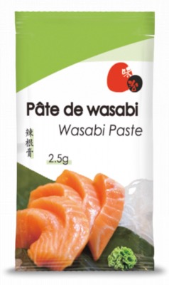 Pâte de Wasabi Miharu 2,5g/Sachet - 500 Sachet/Sac