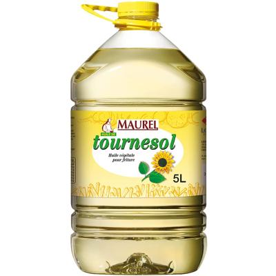 Huile végétale de tournesol 5L pour friture - Marque Maurel