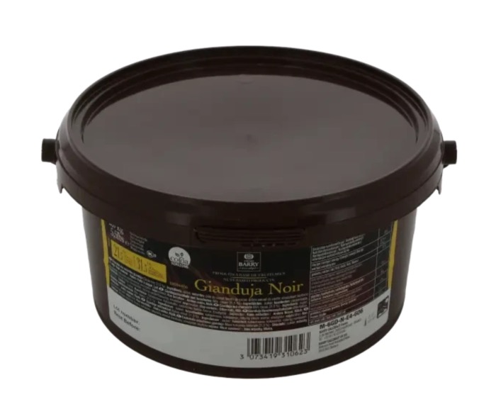 Cacao Barry Chocolat de Couverture Favorites Gianduja 2,5kg/Seau