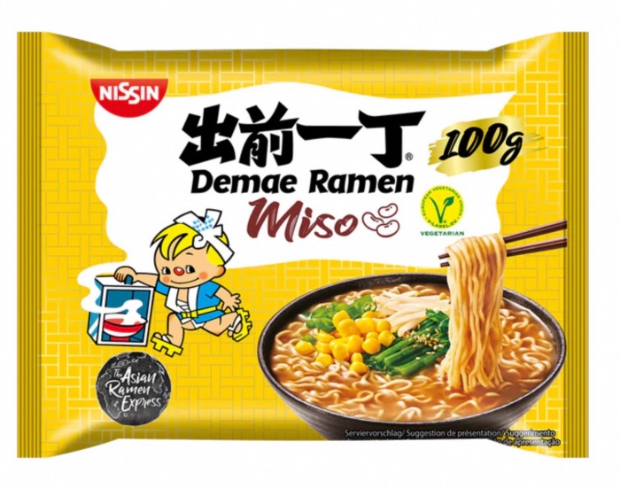 Nissin Nouilles Instantanées Saveur Miso 100g/sachet  