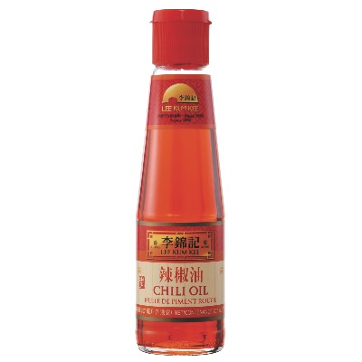 Huile de piment rouge / Huile pimentée (chili oil) 207ml - Marque LEE KUM KEE