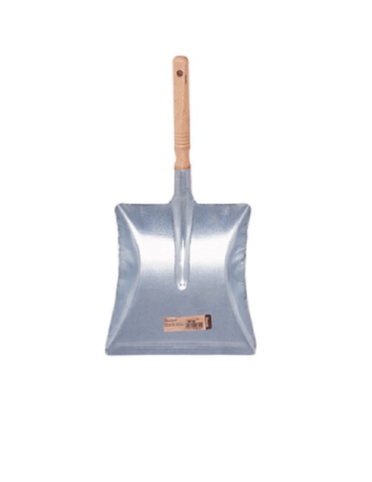 Brosserie Thomas Pelle Métal Manche Bois 44.5 x 21.7 x 11cm