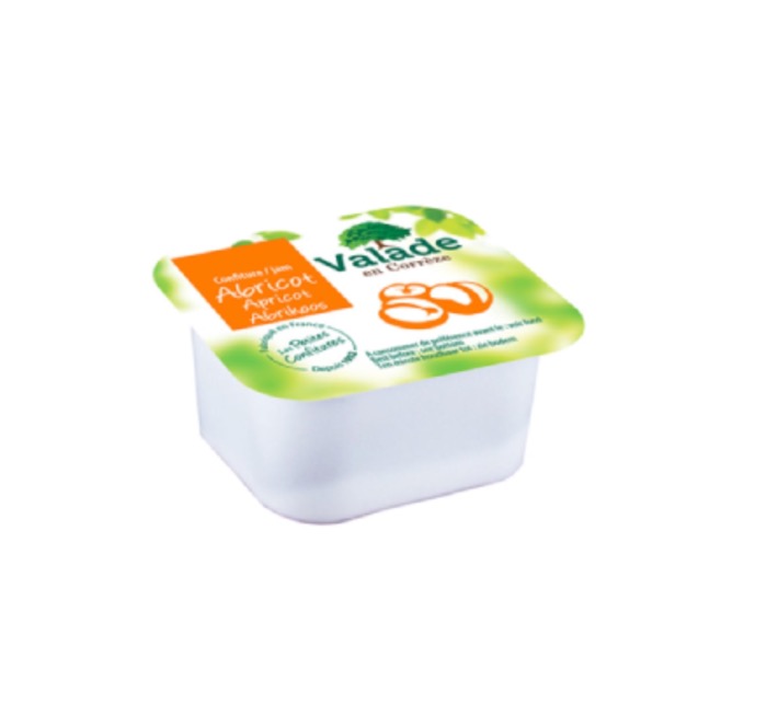 Valade Confiture d'Abricot 120 x 30g/Carton