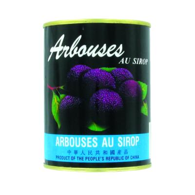 Arbouses au sirop en conserve - Marque Coq - Fruits exotiques - 567G