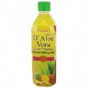 Boisson au Jus d'Aloe Vera et d'Ananas 500ml/Bouteile