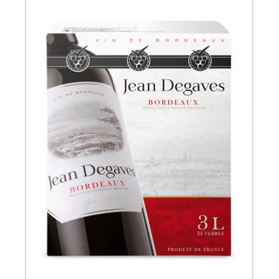 Bordeaux Rouge 2019 Jean Degaves Fontaine 3L