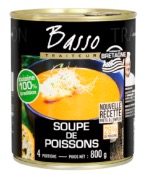 Soupe de Poissons 800g Basso 800g/Boite