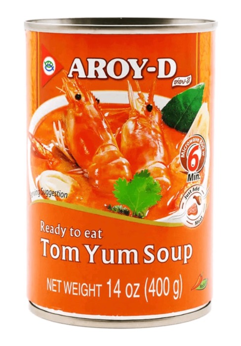 Aroy-D Soupe de Tom Yum 400g/Boite 